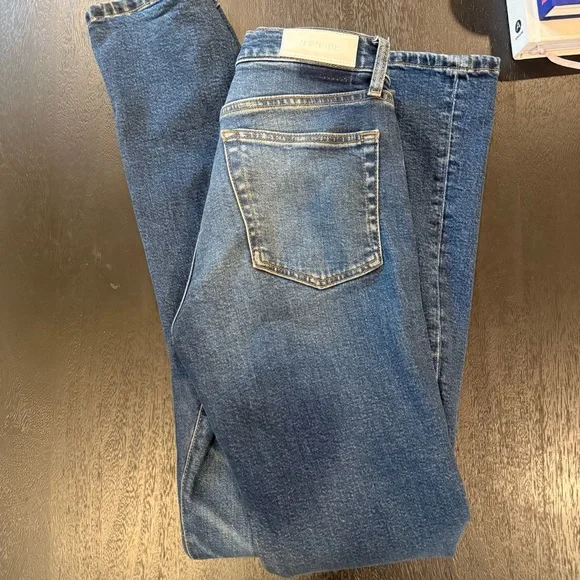 RE/DONE
MIDRISE BABY - BOOTCUT JEANS - AZZURRO - Picture 8 of 12